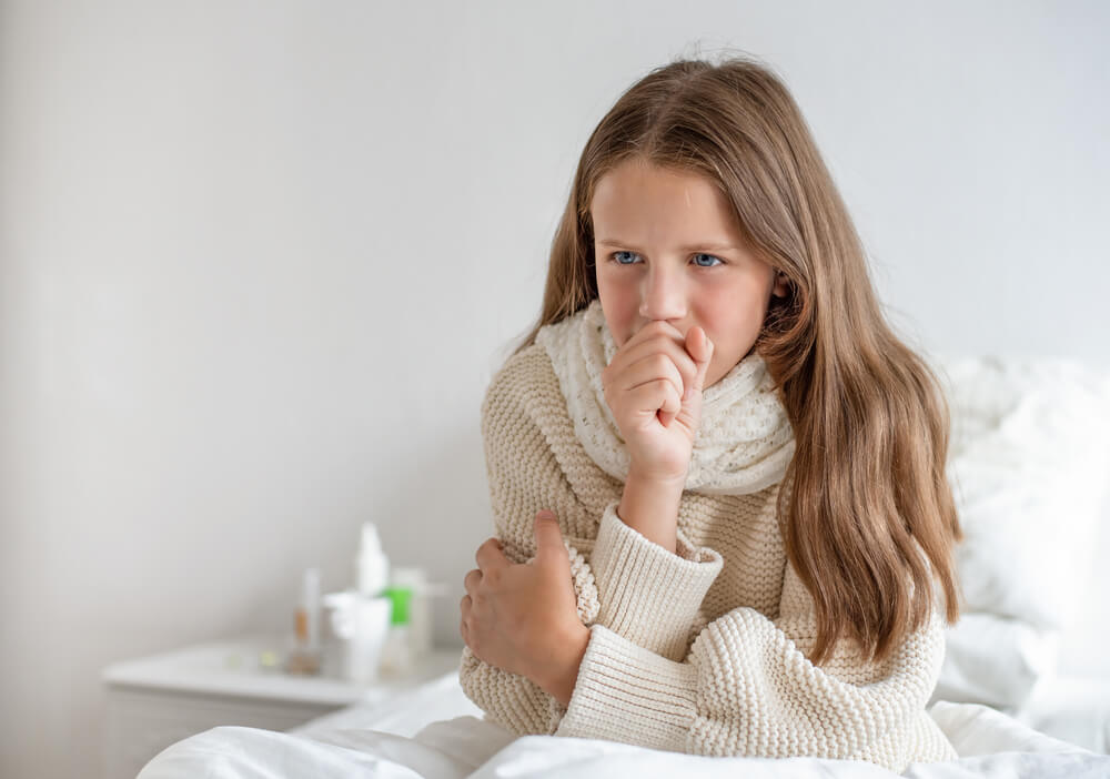 сильный сухой кашель у ребенка