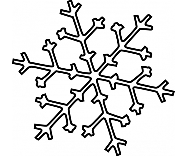 как сделать объемную снежинку