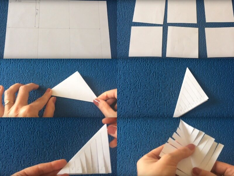 как сделать снежинку из бумаги