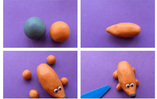 поделки из пластилина