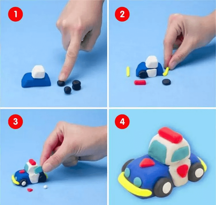 что можно слепить из пластилина 