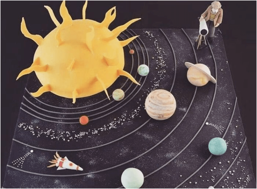 поделка планеты солнечной системы
